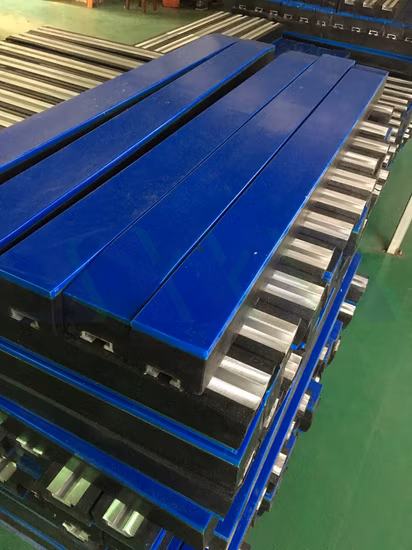 Cama de barra de impacto personalizada para punto de carga del transportador