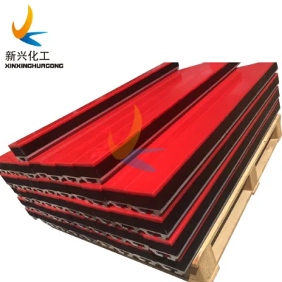 Barras de impacto para transportador de caucho UHMWPE/cama de impacto para transportador