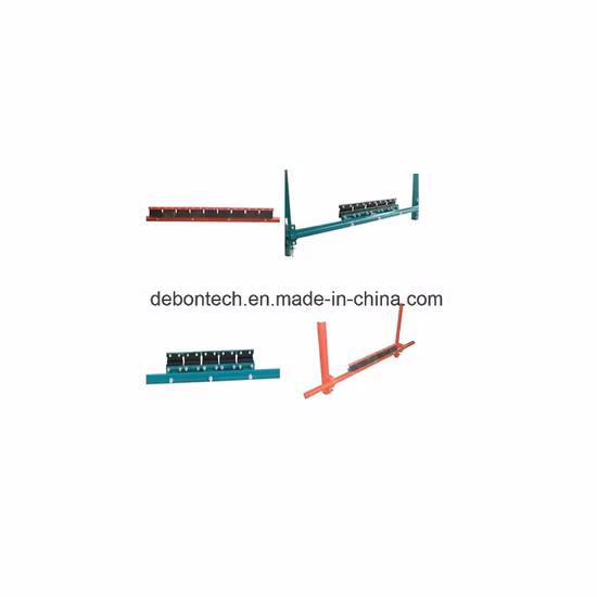 Rascador limpiador de cinta transportadora tipo P de aleación secundaria