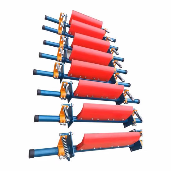 Limpiador de cinta transportadora tensora con cuchilla raspadora de correa de PU